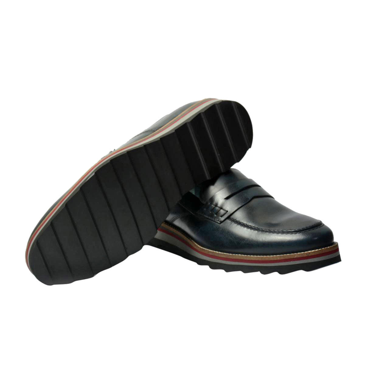Men Leather Casual Loafers ǀ JAMES 10009