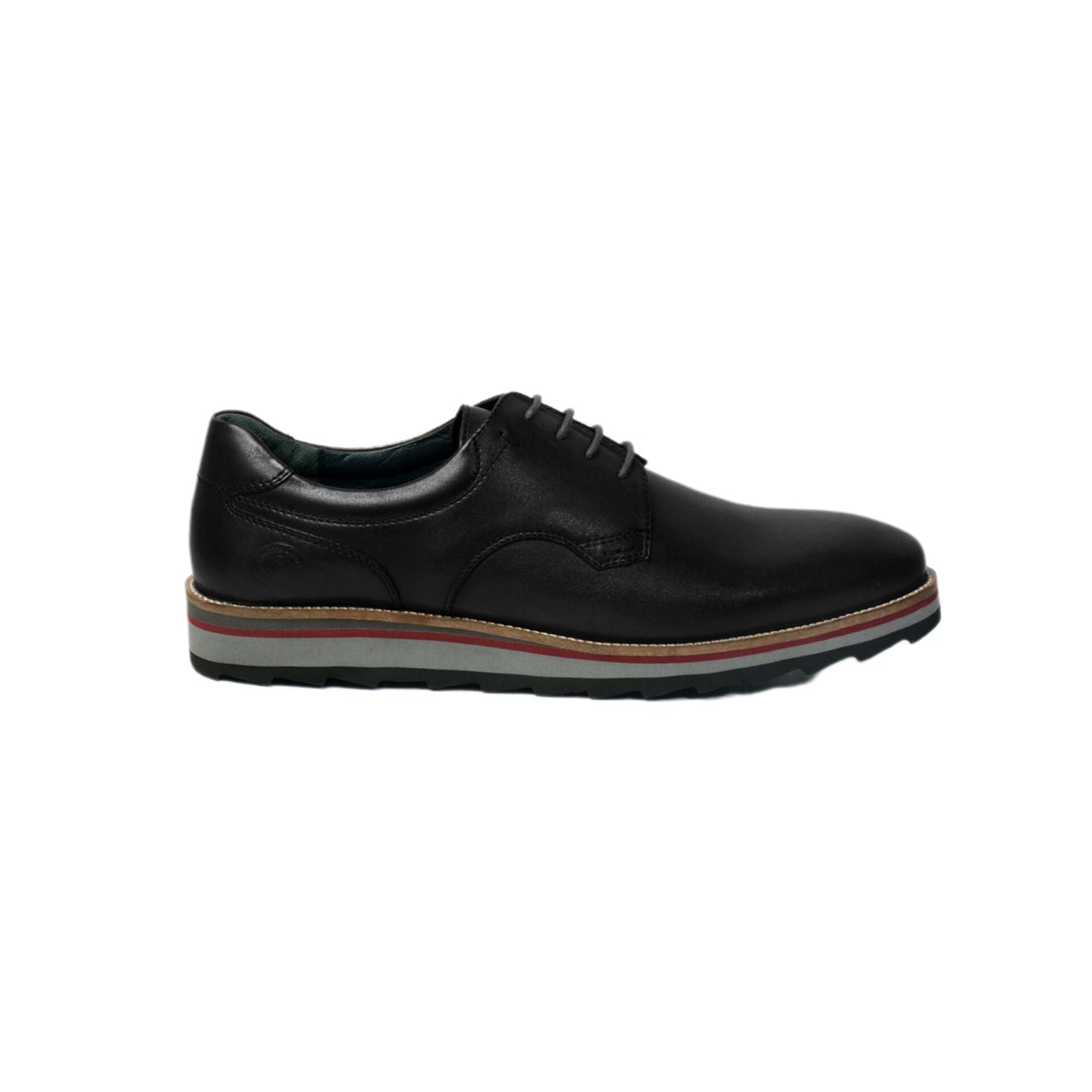 Men Leather Casual Derby ǀ JAMES 10008