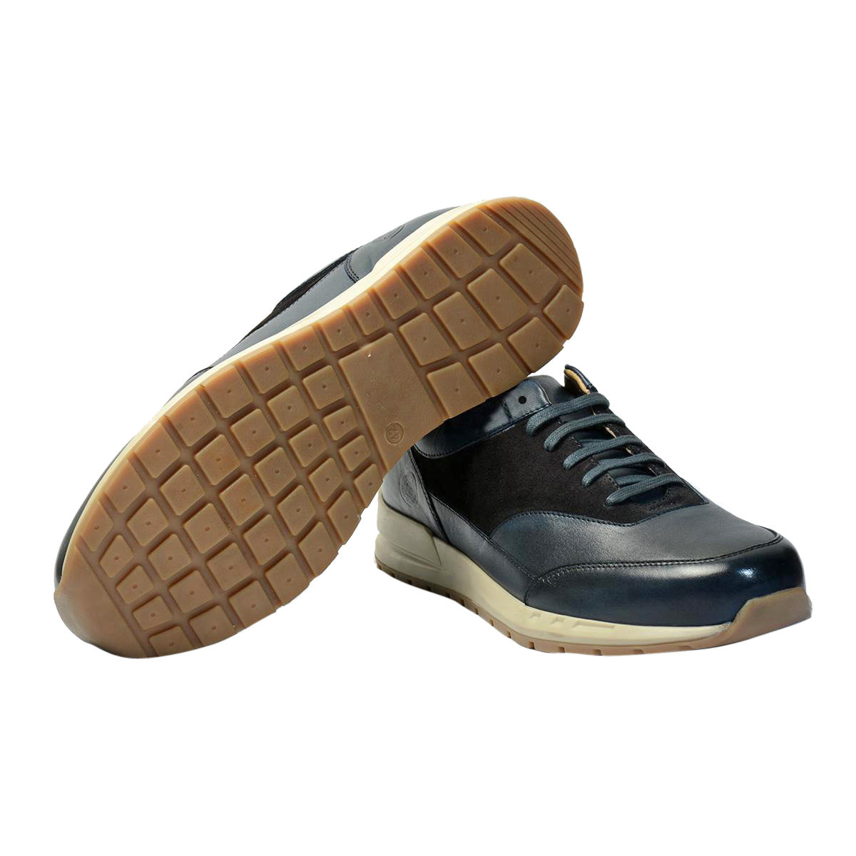 Men Leather Casual Sneakers ǀ Presence 6381