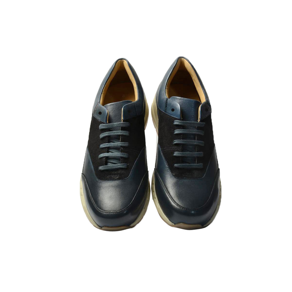 Men Leather Casual Sneakers ǀ Presence 6381