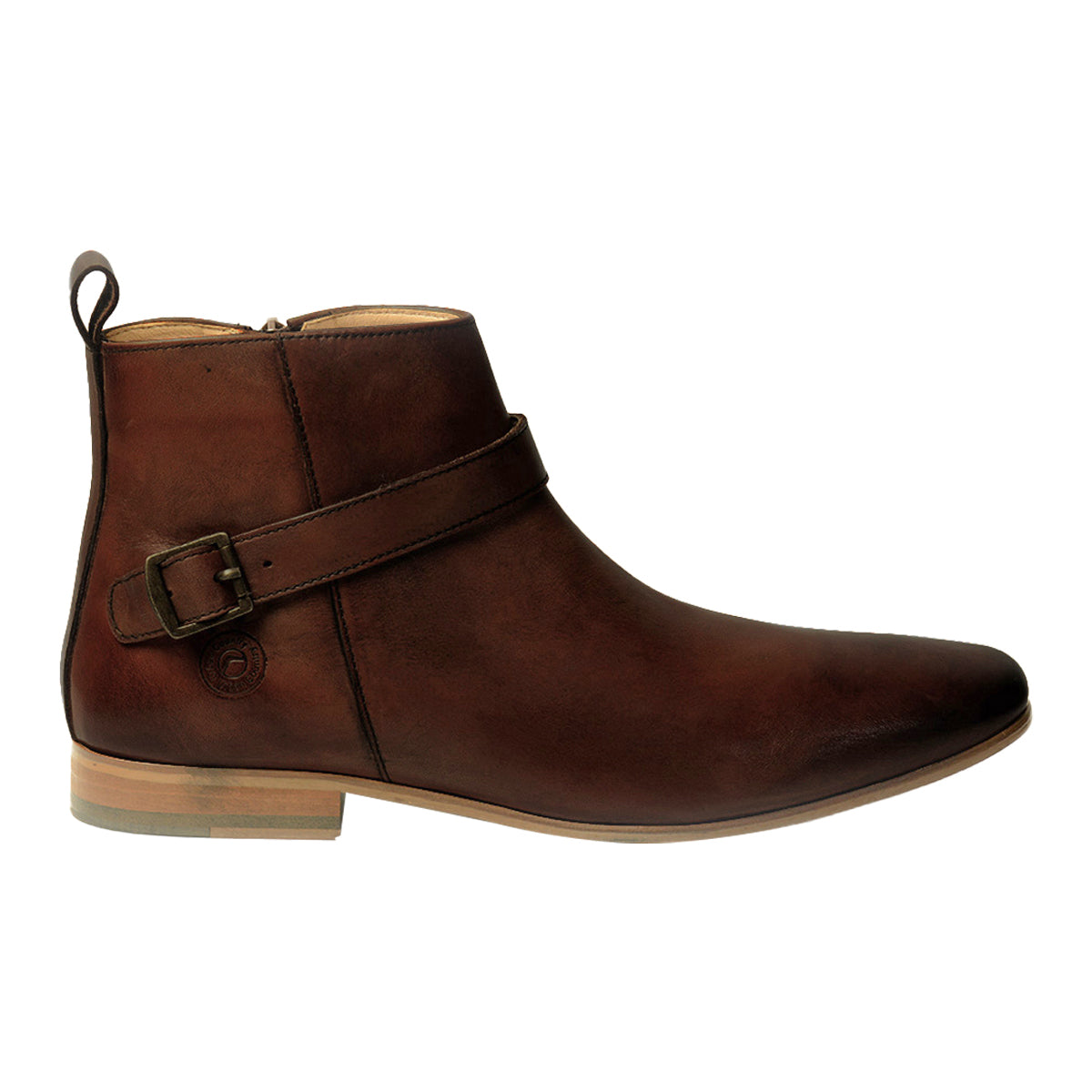 Men Leather Ankle Length Boots ǀ FLORIS 5574