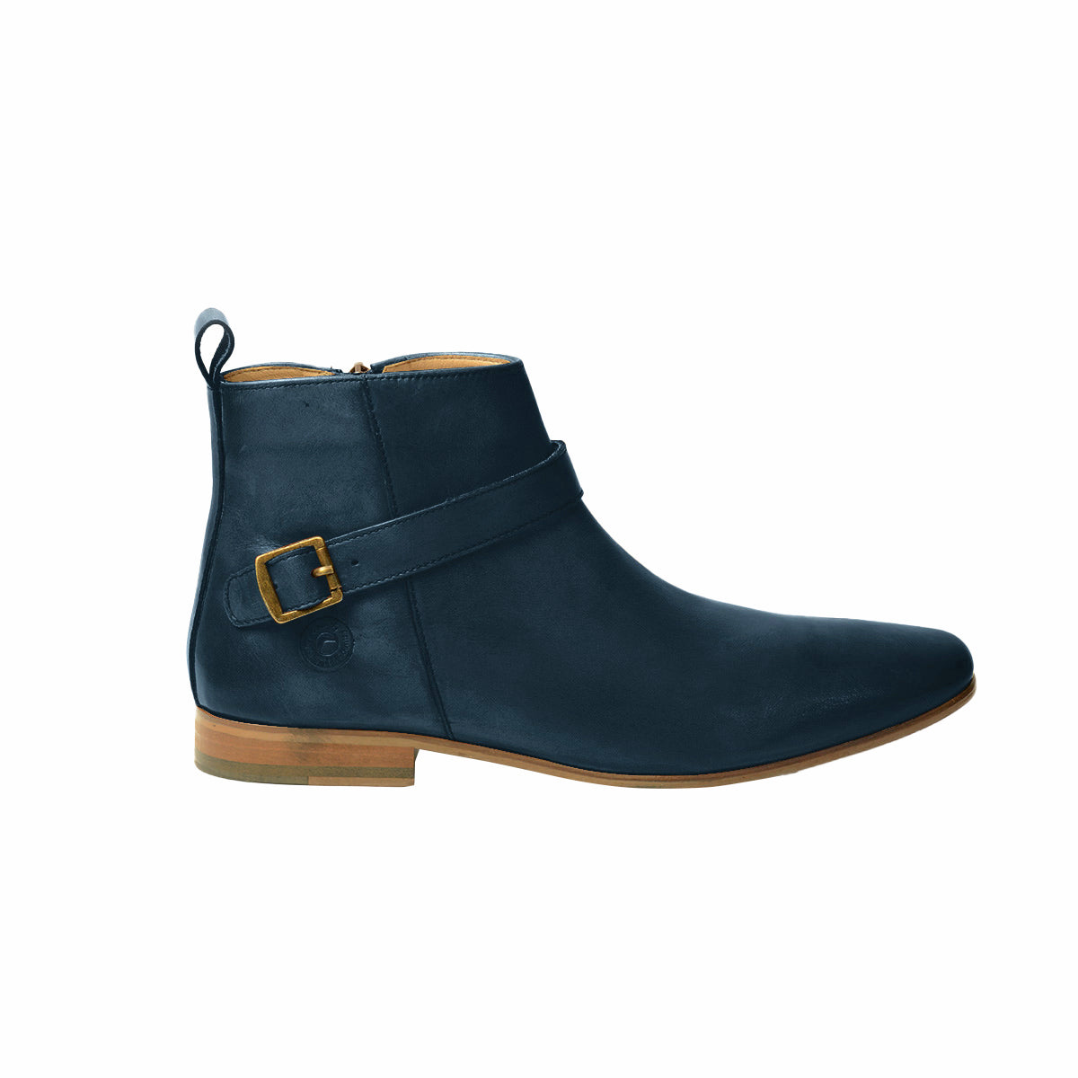 Men Leather Ankle Length Boots ǀ FLORIS 5574