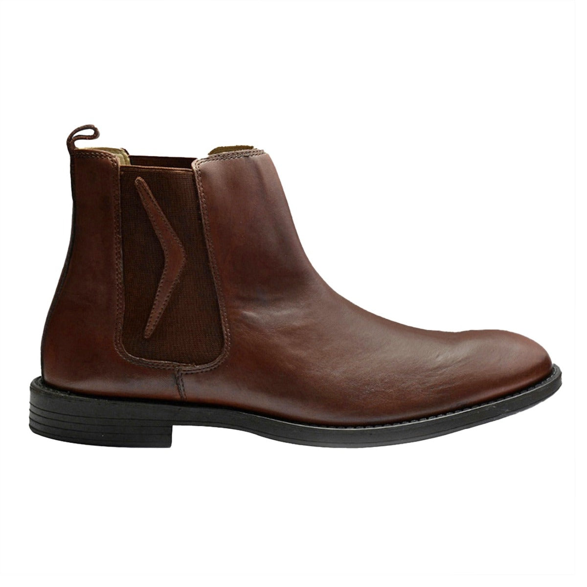 Men Leather Chelsea Boots ǀ LUCCA 4136 BARK