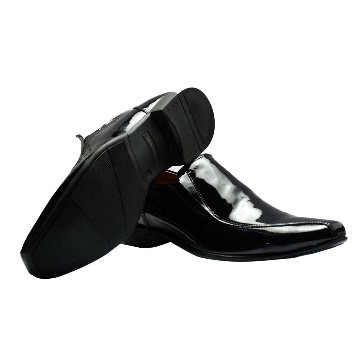 Men Patent Leather Formal Slip Ons ǀ ENRIC 5147