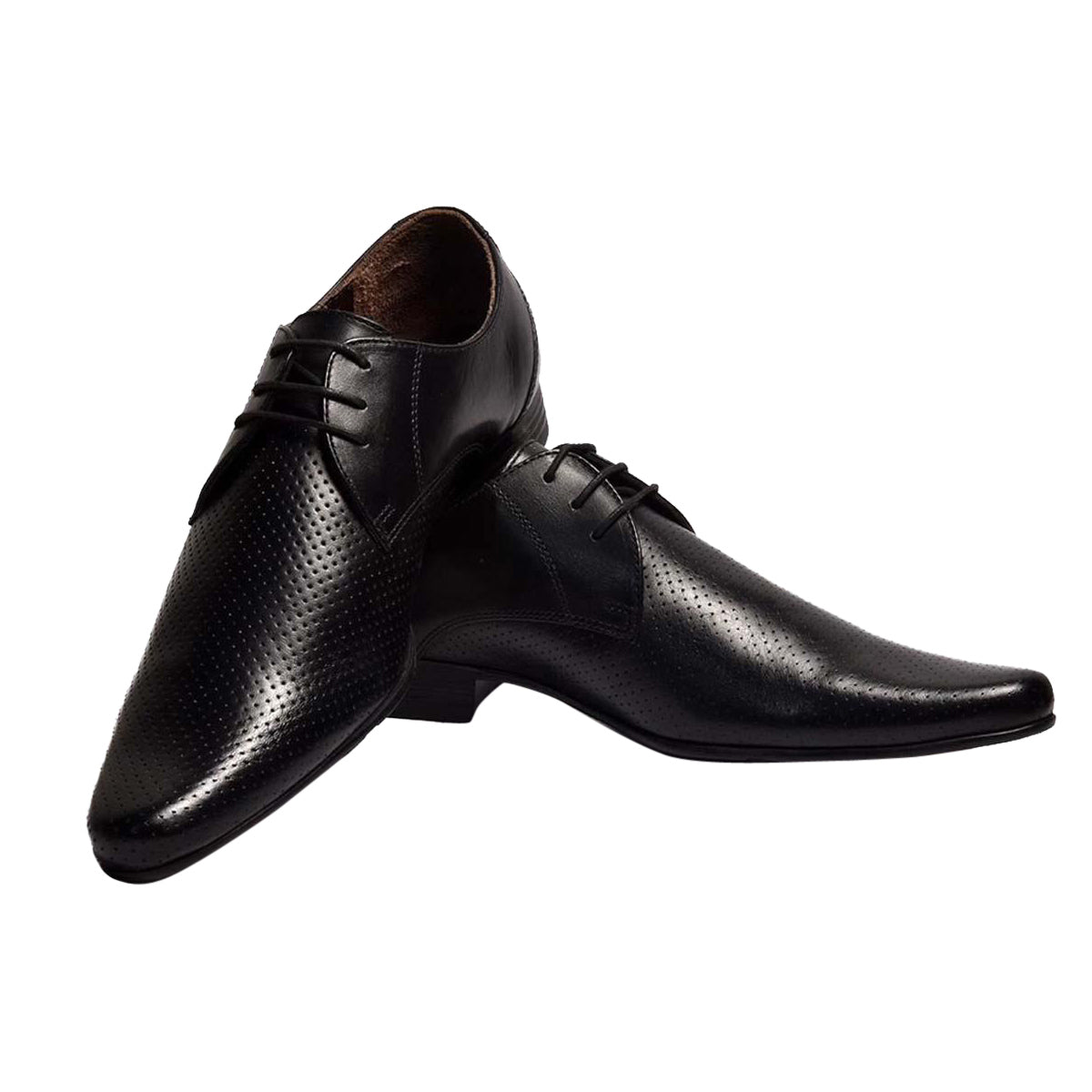 Men Leather Formal Derbys ǀ HAWK 3497
