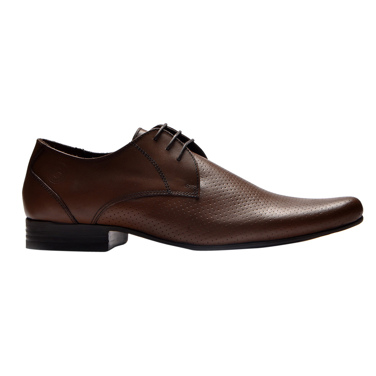 Men Leather Formal Derbys ǀ HAWK 3497