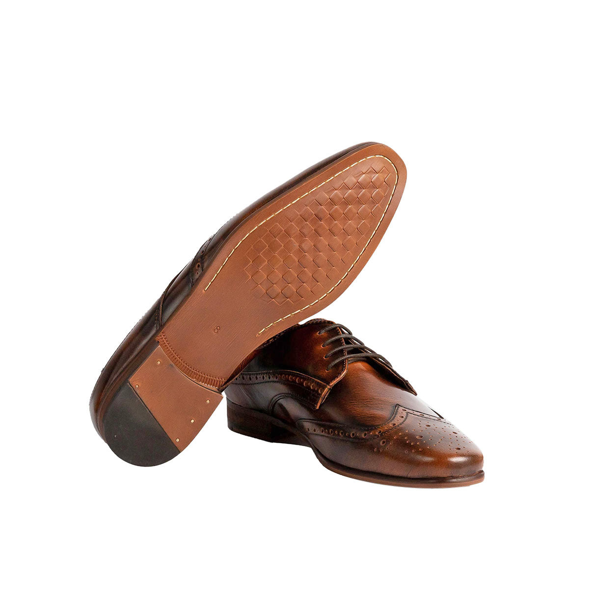 Men Leather Brogue Derbys ǀ FLORIS 5176