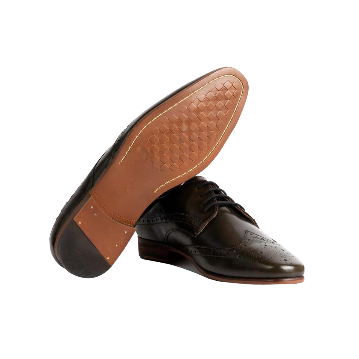 Men Leather  Brogue Derbys ǀ FLORIS 5176