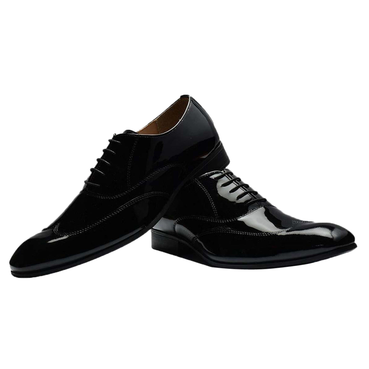 Men Patent Leather Formal Derbys ǀ RAY 5566