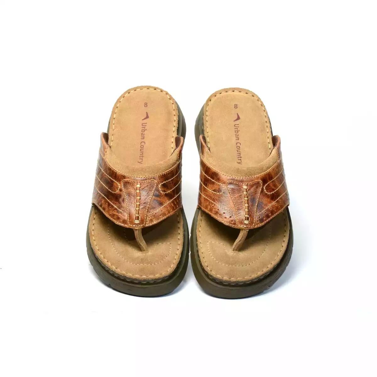 Men Leather Sandals ǀ BORA 6078