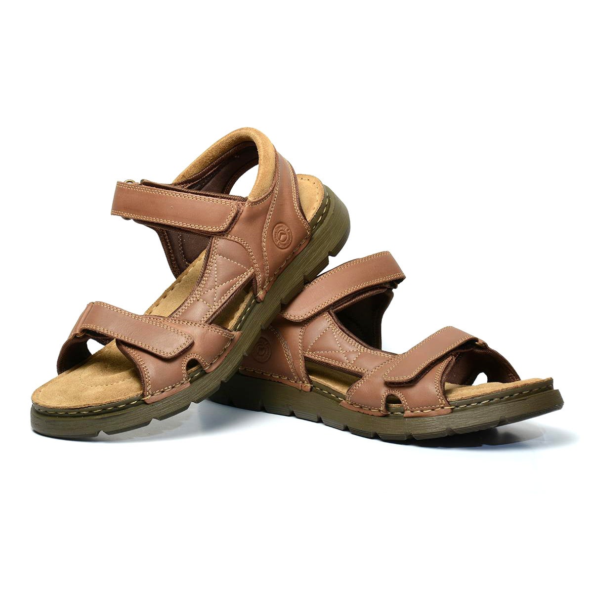 Men Leather Casual Sandals ǀ BORA 6127