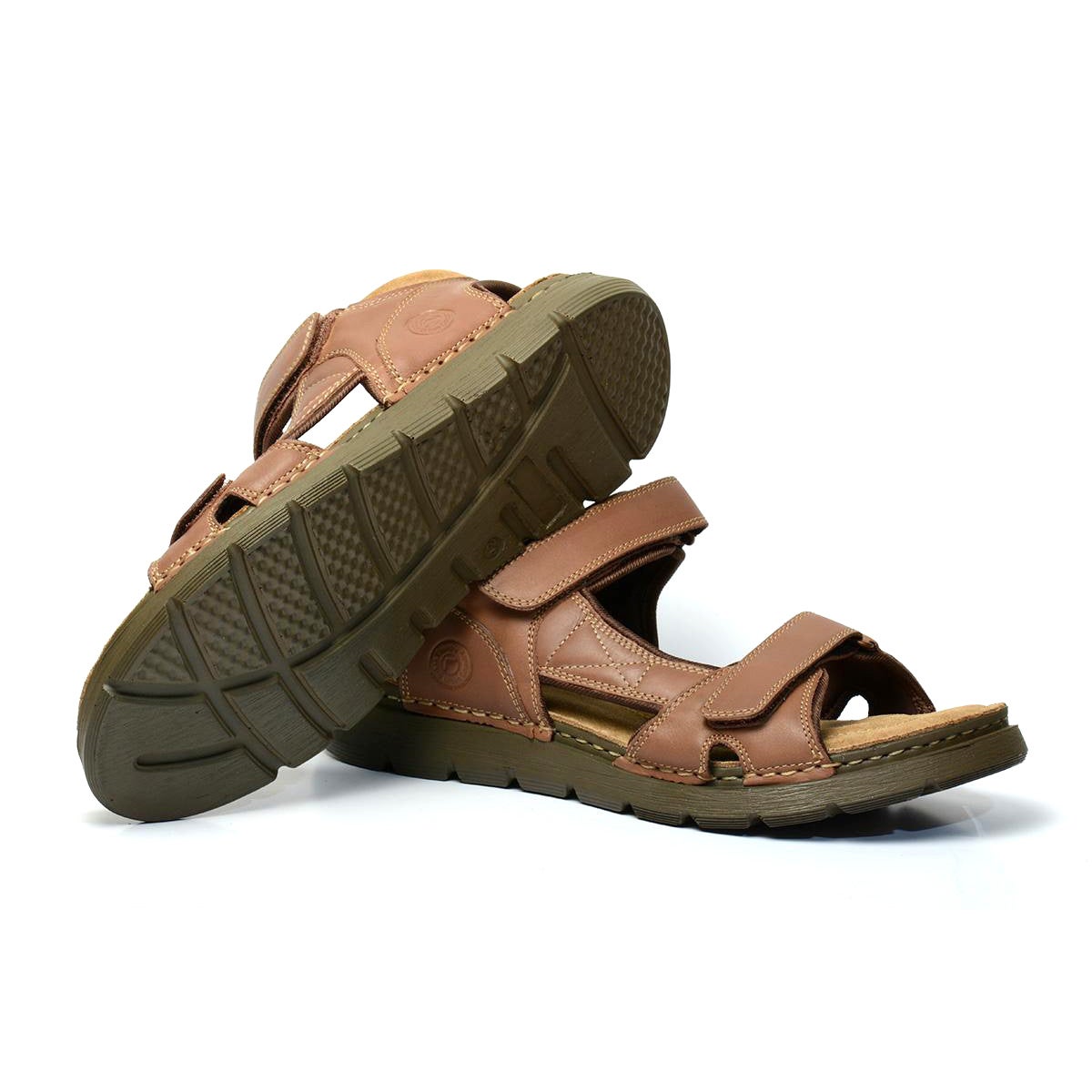 Men Leather Casual Sandals ǀ BORA 6127