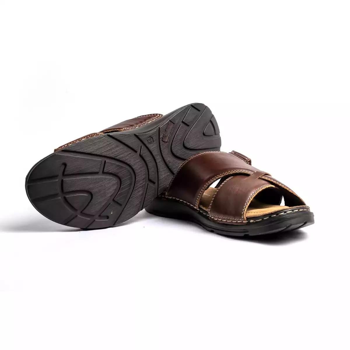 Men Leather Casual Slippers ǀ DIAMOND 6405