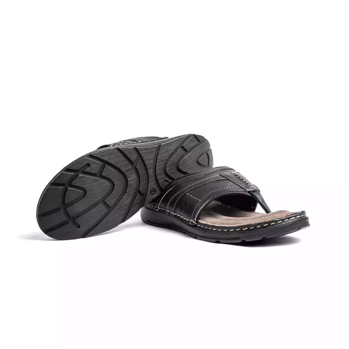 Men Leather Casual Slippers ǀ BORA 6433