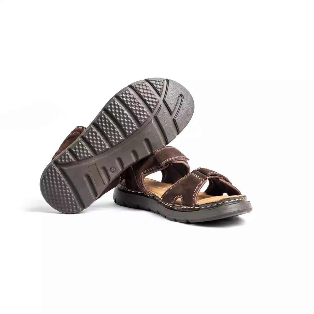 Men suede Leather Casual Sandals ǀ BORA 6074