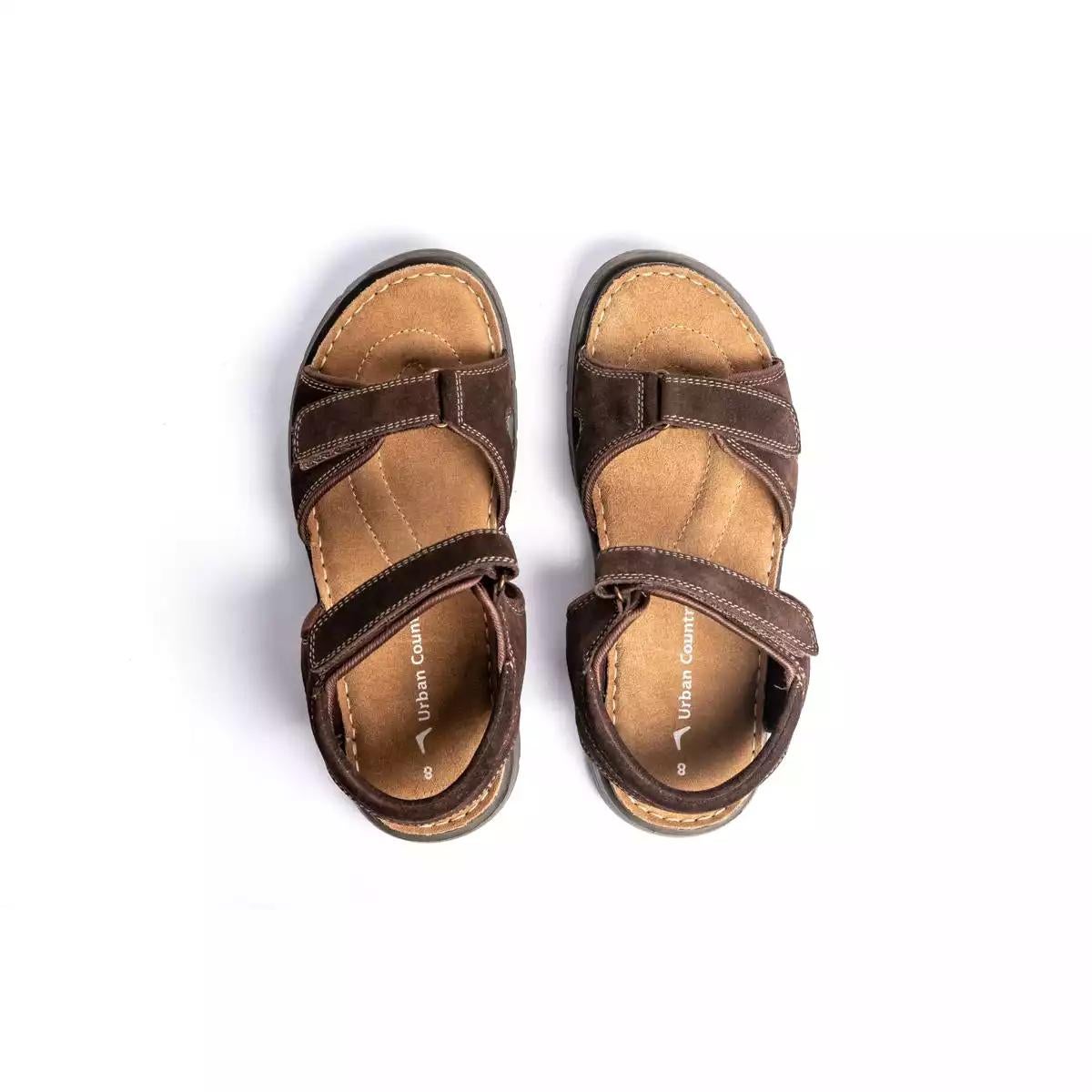 Men suede Leather Casual Sandals ǀ BORA 6074