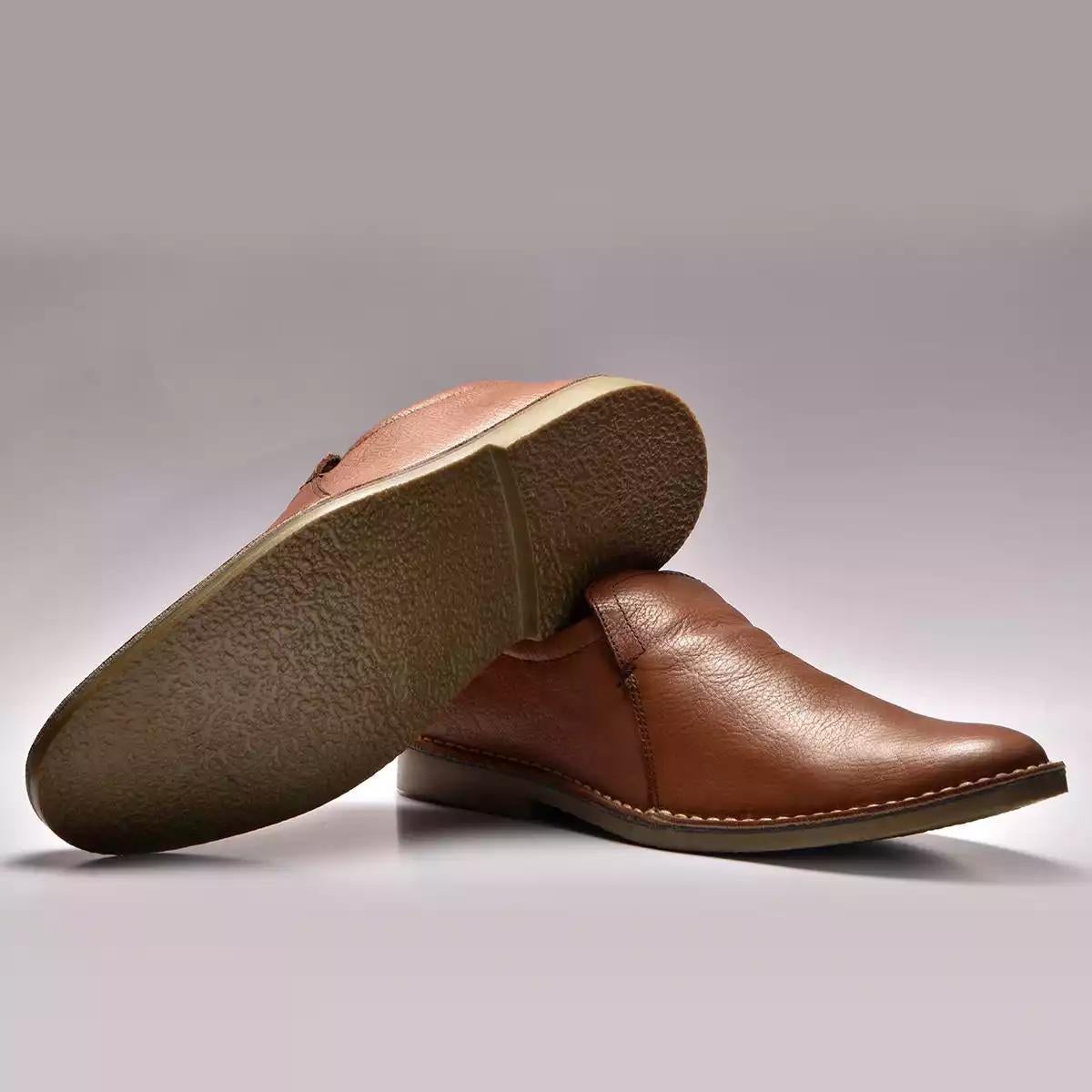 Men Leather Casual Slip Ons ǀ WE 3067