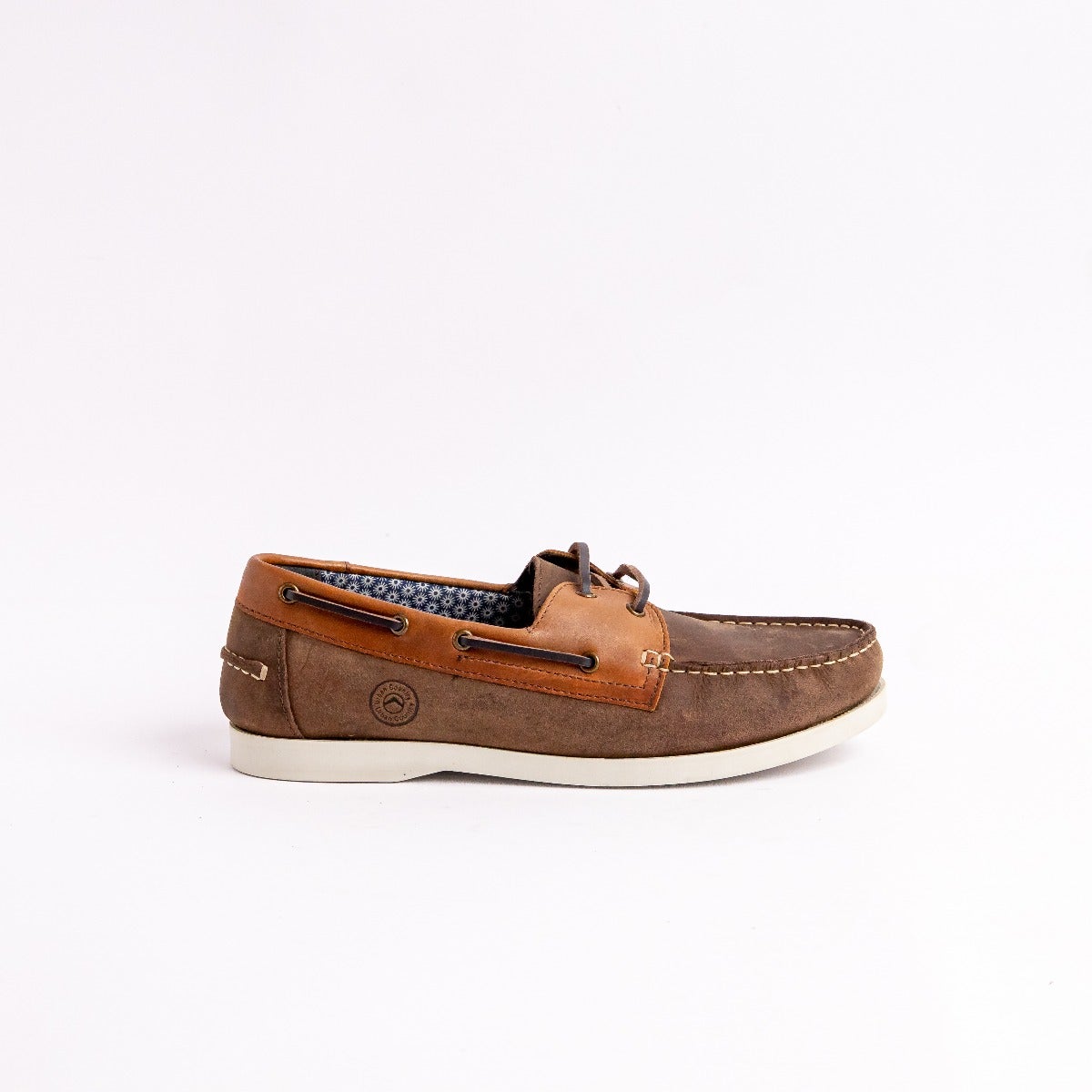 Men Leather Casual boat shoes ǀ Riva 6998