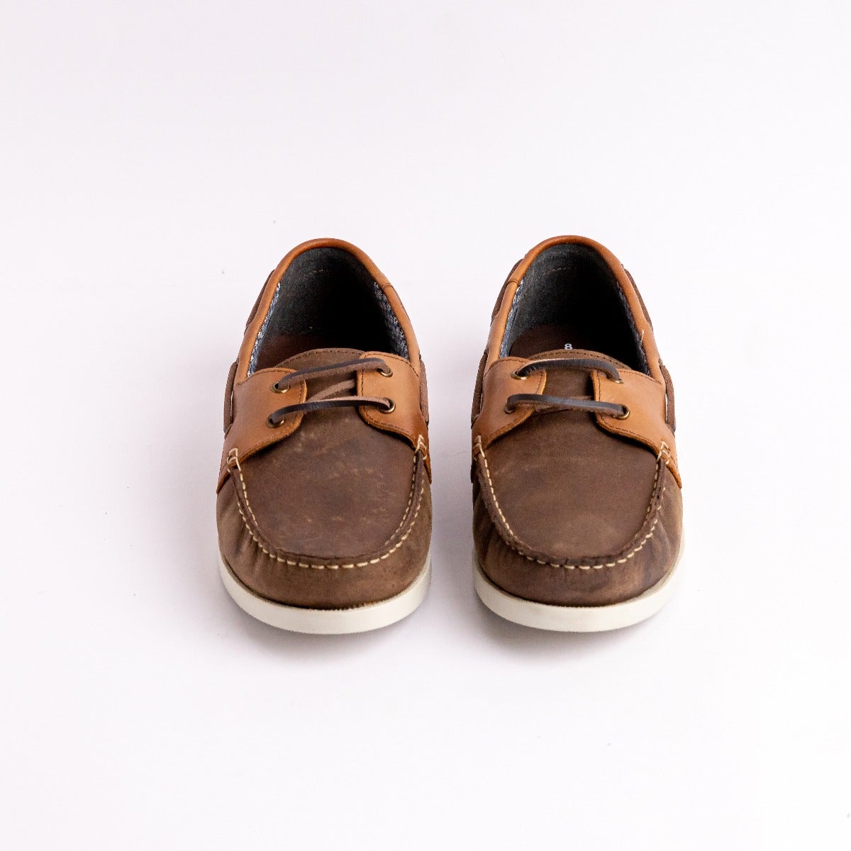 Men Leather Casual boat shoes ǀ Riva 6998