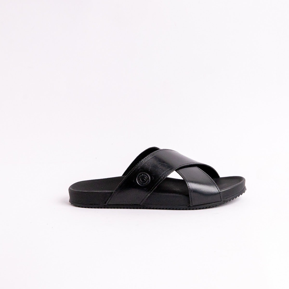 Best mens leather slides new arrivals