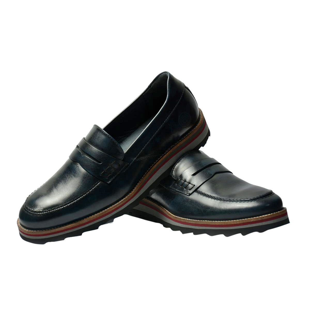 Men Leather Casual Loafers ǀ JAMES 10009