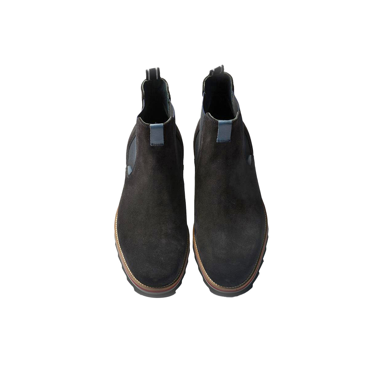 Men Suede Leather Casual Chelsea Boots ǀ JAMES 10010(5-B)