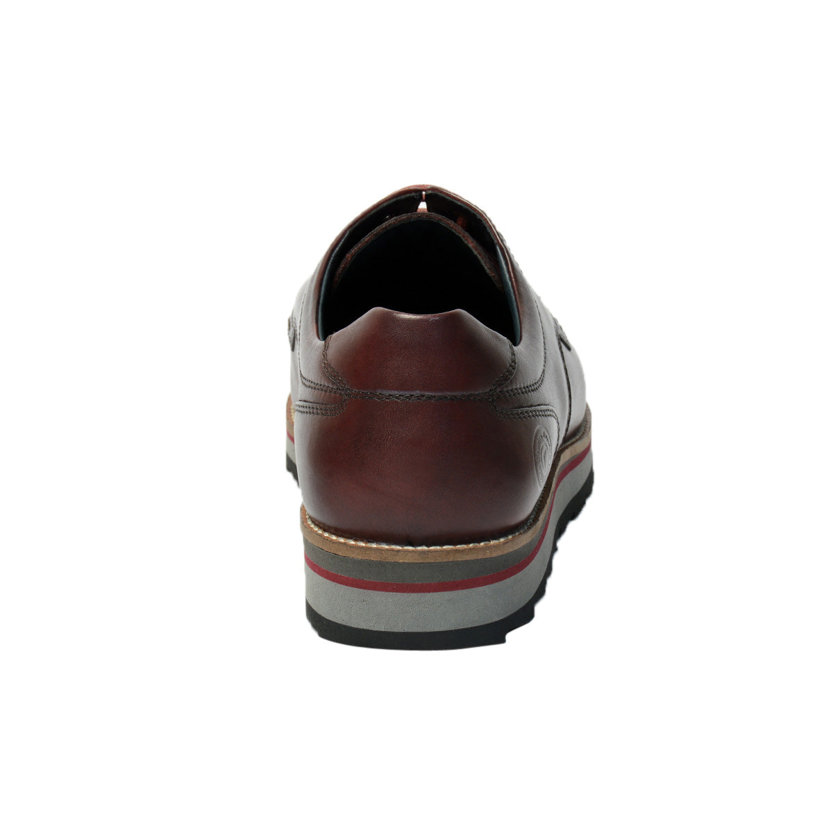 Men Leather Casual Derby ǀ JAMES 10008