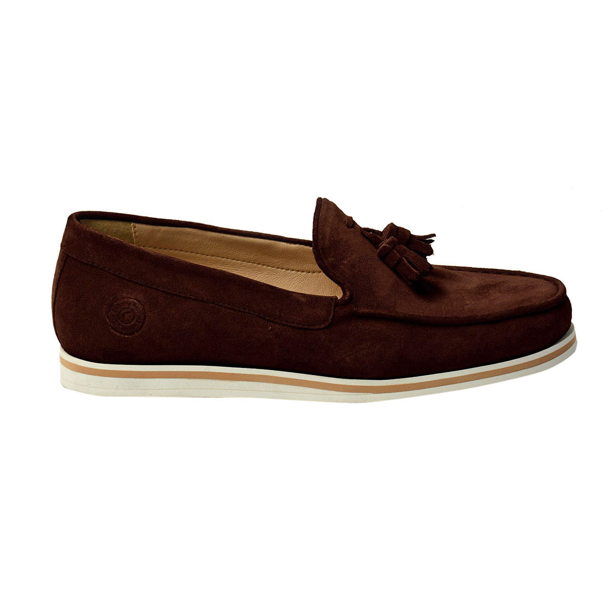 Men Suede Leather Casual Loafers ǀ OAK 6372