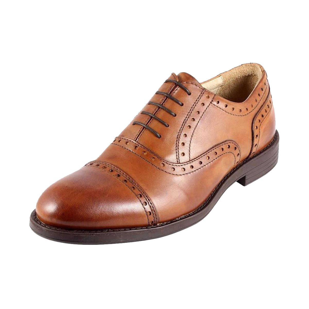 Men  Leather Formal Oxford ǀ LUCCA 4191