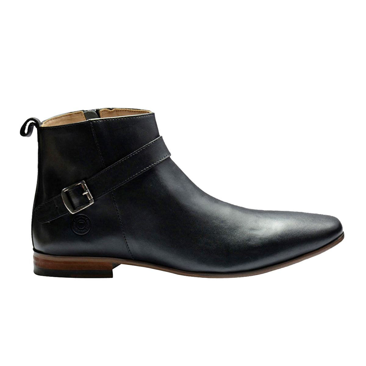 Men Leather Ankle Length Boots ǀ FLORIS 5574