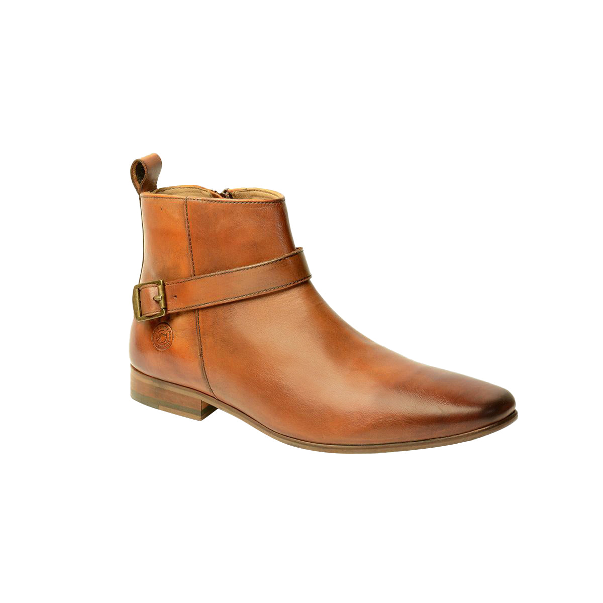 Men Leather Ankle Length Boots ǀ FLORIS 5574