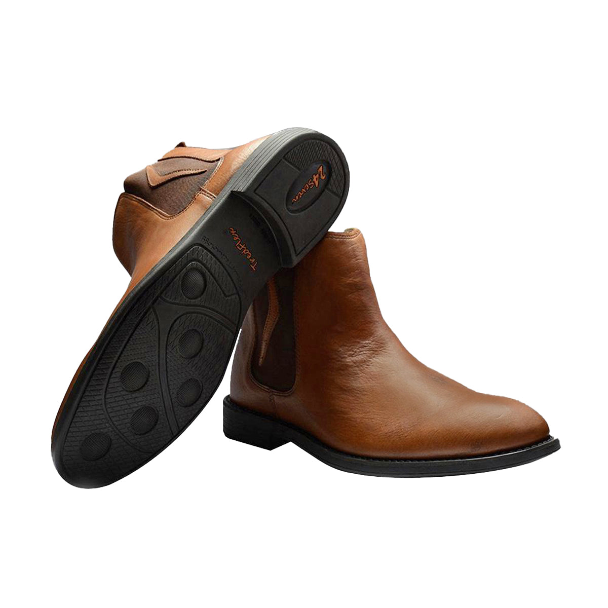 Men Leather Chelsea Boots ǀ LUCCA 4136