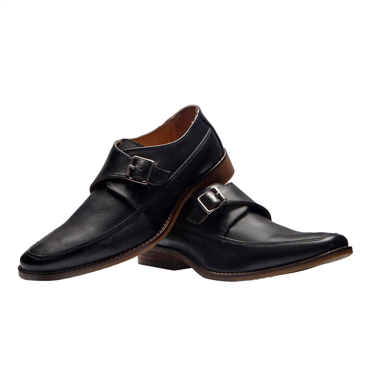 Men  Leather Formal Monks ǀ SWEENY 5153