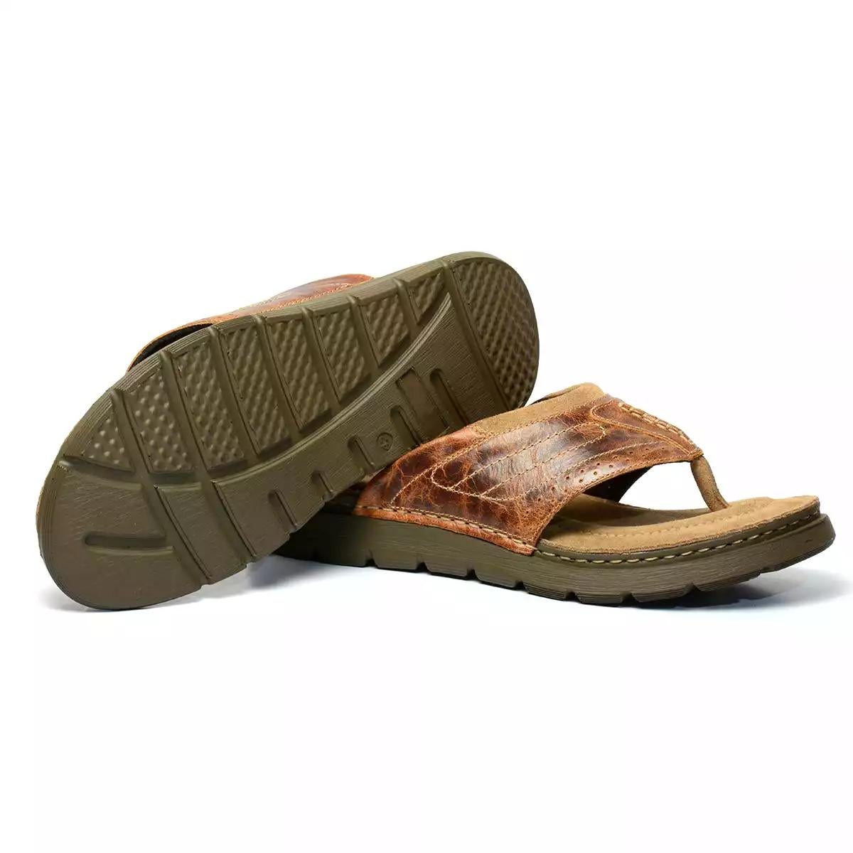 Men  Leather Sandals ǀ BORA 6078