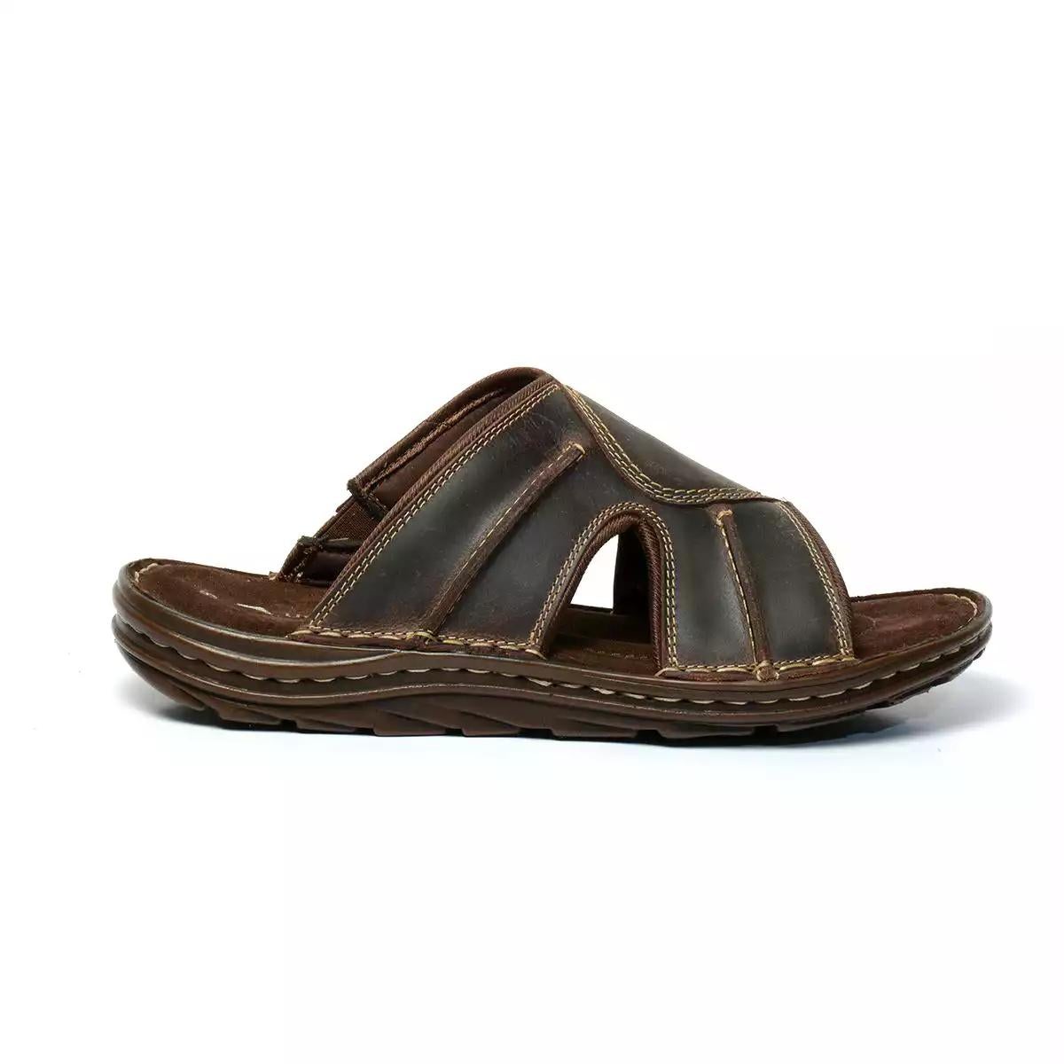 Buy Thong-Strap Leather Sandals Online at Best Prices in India - JioMart.