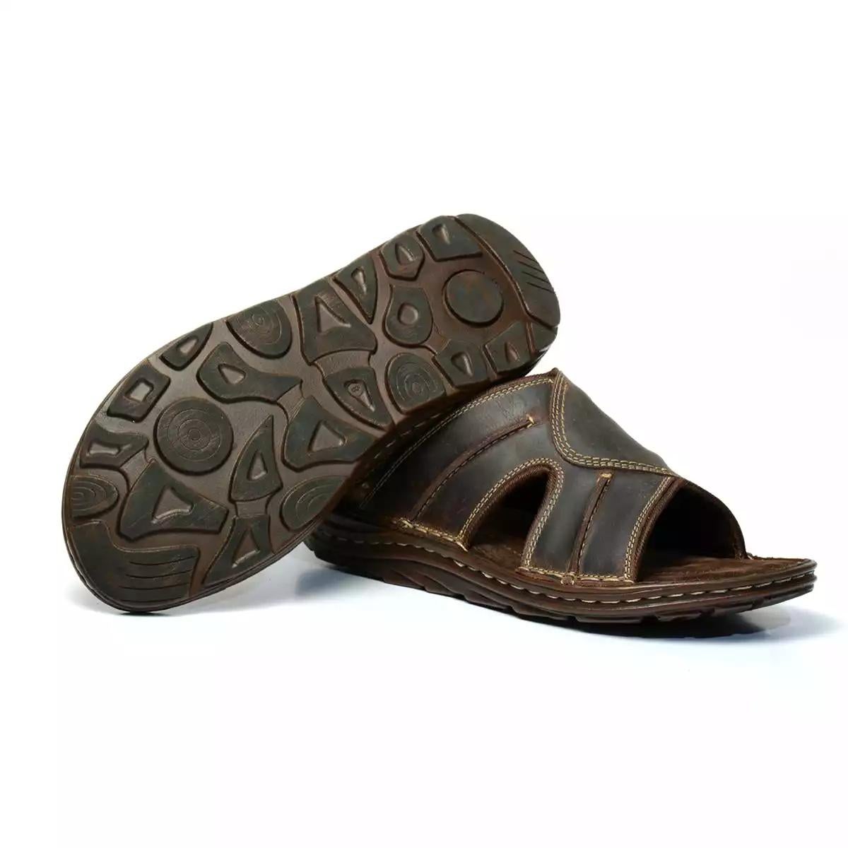 All leather flip discount flops