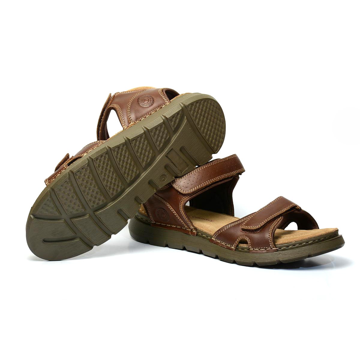 Men suede Leather Casual Sandals ǀ BORA 6074