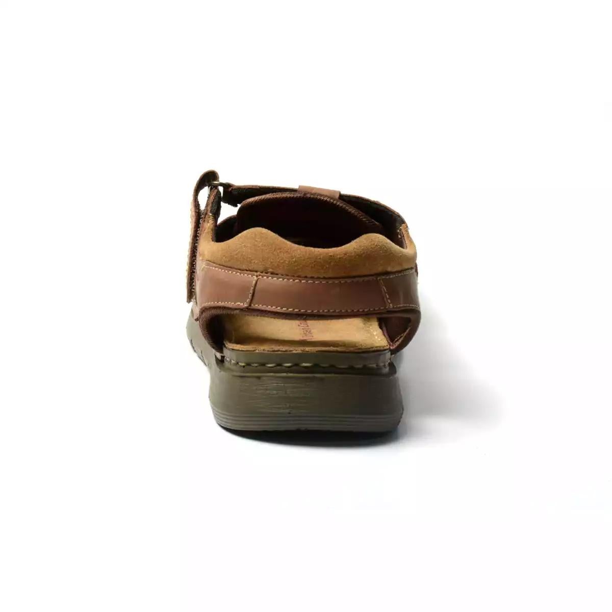 Men Leather Casual Sandals ǀ BORA 6076