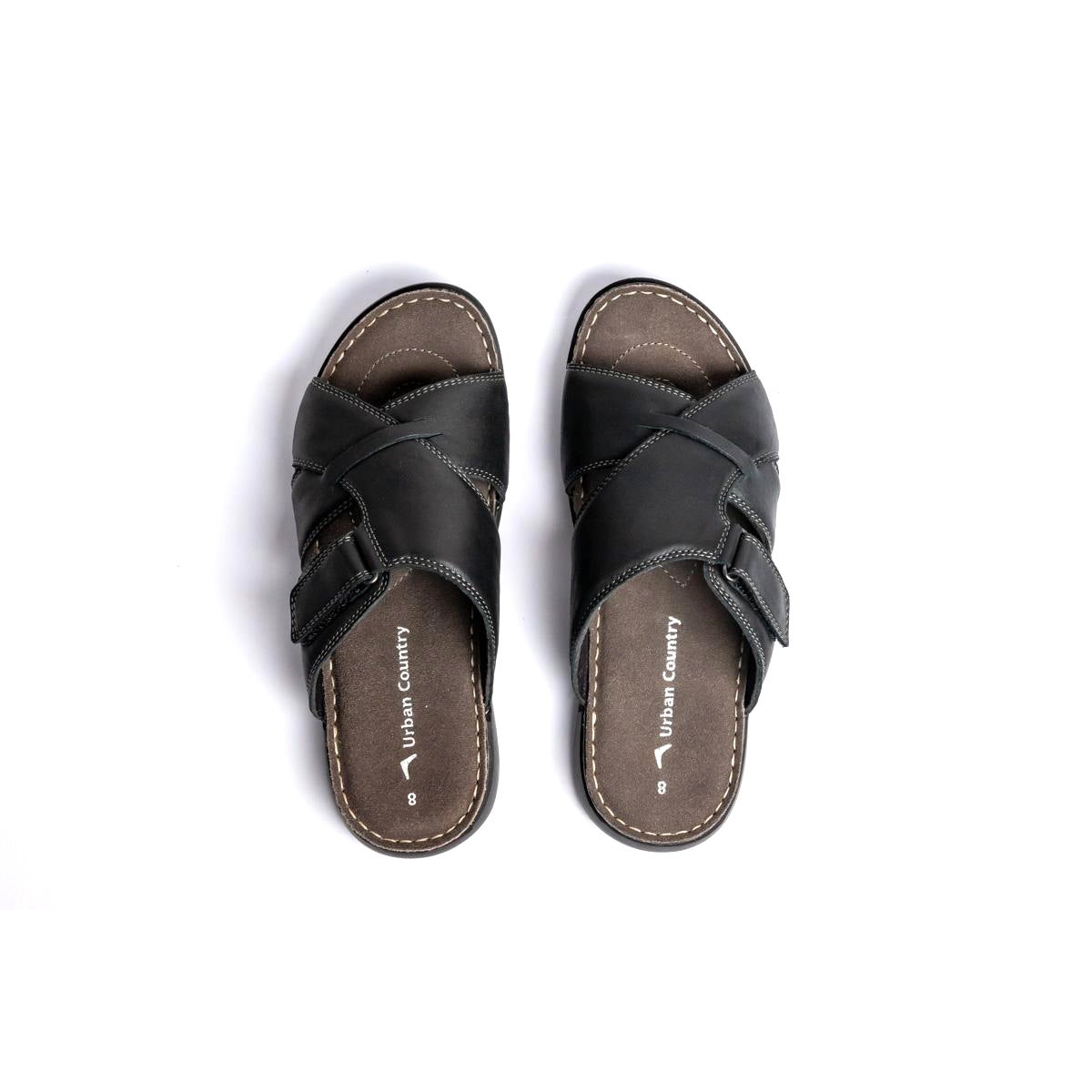 Men Leather Casual Slippers ǀ DIAMOND 6405