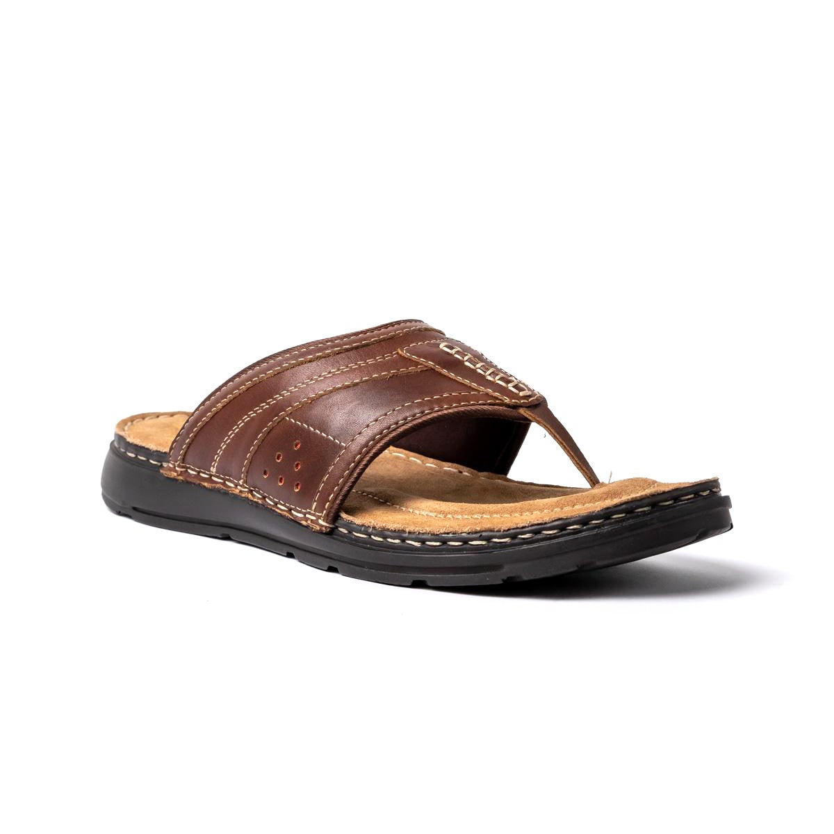 Men Leather Casual Slippers ǀ BORA 6433