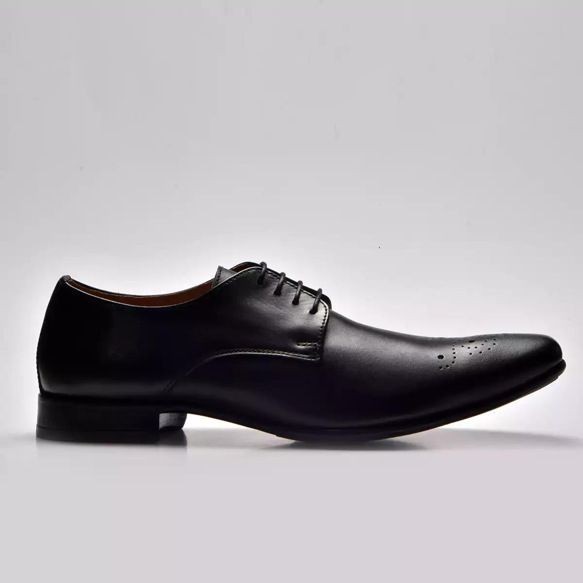 Men Leather Formal Derby ǀ ENRIC 5108