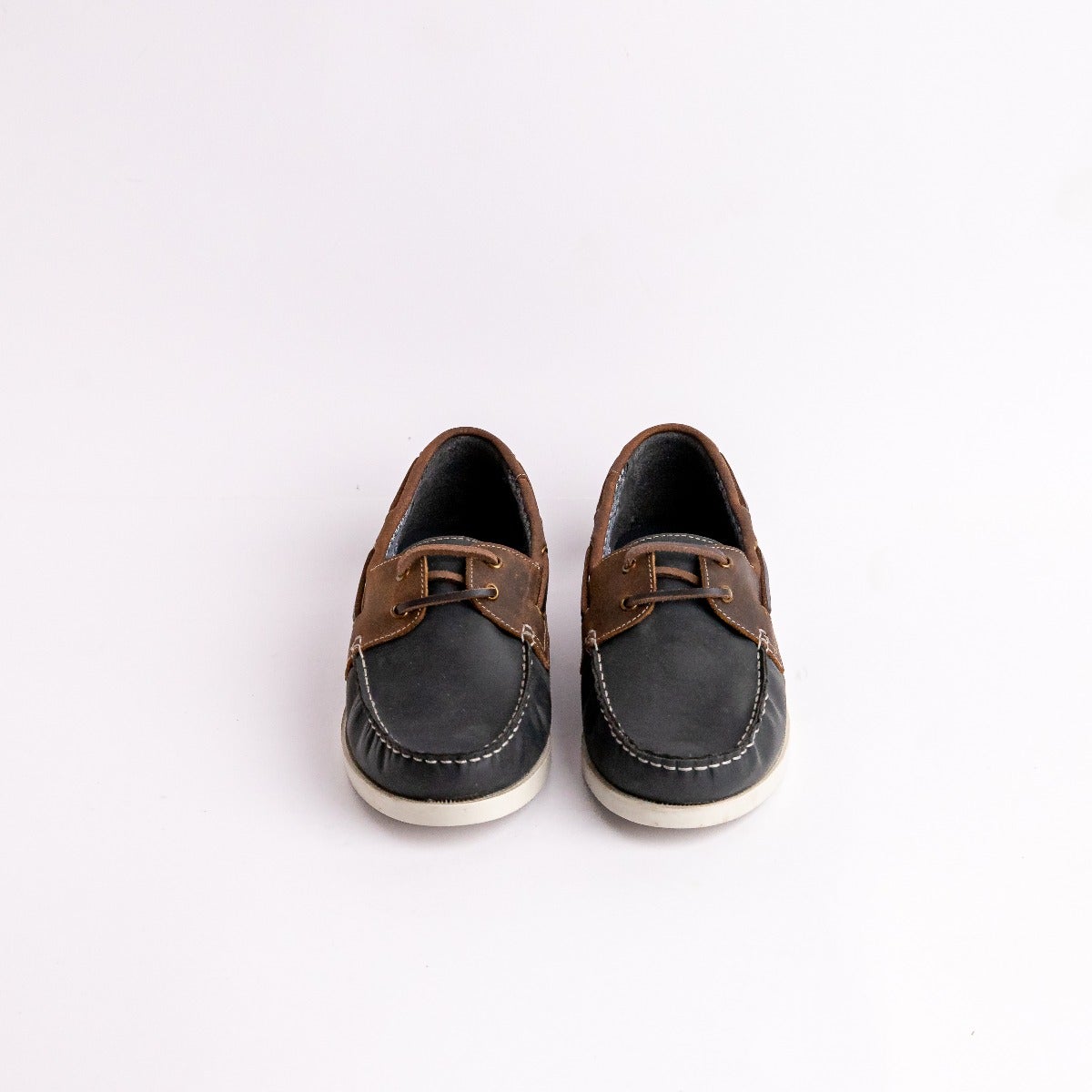Men Leather Casual boat shoes ǀ Riva 6998