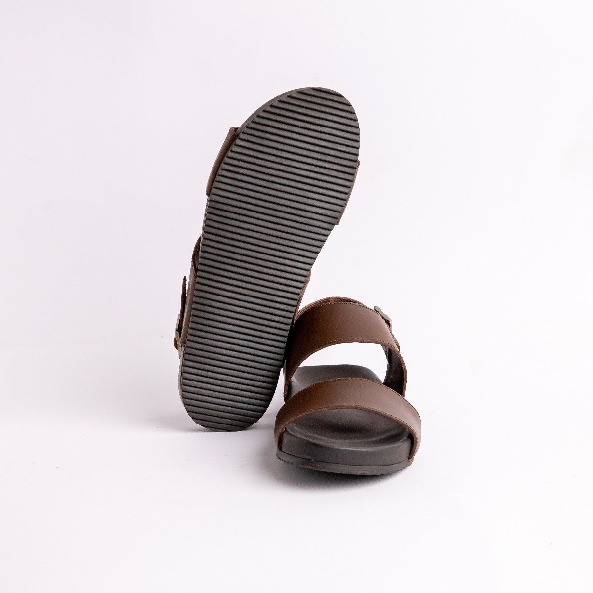 Hiapo - Rum / Dark Wood Men's Leather Beach Sandals | OluKai